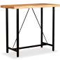 vidaXL Bartisch Akazie Massivholz 120 x 60 x 107 cm vidaXL Bartisch Akazie Massivholz 120 x 60 x 107 cm