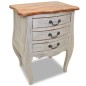 Nachttisch Altholz Massiv 48 x 35 x 64 cm Nachttisch Altholz Massiv 48 x 35 x 64 cm