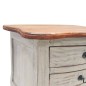 Nachttisch Altholz Massiv 48 x 35 x 64 cm Nachttisch Altholz Massiv 48 x 35 x 64 cm