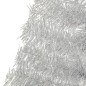 Künstlicher Halb-Weihnachtsbaum mit Ständer Silbern 210 cm PVC Künstlicher Halb-Weihnachtsbaum mit Ständer Silbern 210 cm PVC