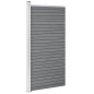 Zaunelement WPC 95x186 cm Grau Zaunelement WPC 95x186 cm Grau