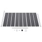 Zaunelement WPC 95x186 cm Grau Zaunelement WPC 95x186 cm Grau