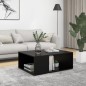 vidaXL Couchtisch Schwarz 90x67x33 cm Holzwerkstoff vidaXL Couchtisch Schwarz 90x67x33 cm Holzwerkstoff