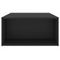 vidaXL Couchtisch Schwarz 90x67x33 cm Holzwerkstoff vidaXL Couchtisch Schwarz 90x67x33 cm Holzwerkstoff