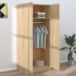 vidaXL Kleiderschrank Sonoma-Eiche 80x52x180 cm Holzwerkstoff vidaXL Kleiderschrank Sonoma-Eiche 80x52x180 cm Holzwerkstoff