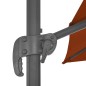 Ampelschirm mit Aluminium-Mast Terrakotta-Rot 300x300 cm Ampelschirm mit Aluminium-Mast Terrakotta-Rot 300x300 cm