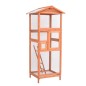 vidaXL Vogelkäfig 68x62x166 cm Massivholz Fichte vidaXL Vogelkäfig 68x62x166 cm Massivholz Fichte