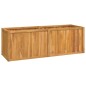 vidaXL Hochbeet 150x50x50 cm Massivholz Teak vidaXL Hochbeet 150x50x50 cm Massivholz Teak