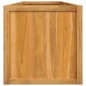 vidaXL Hochbeet 150x50x50 cm Massivholz Teak vidaXL Hochbeet 150x50x50 cm Massivholz Teak