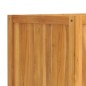 vidaXL Hochbeet 150x50x50 cm Massivholz Teak vidaXL Hochbeet 150x50x50 cm Massivholz Teak