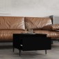 Beistelltische 2 Stk. Schwarz 50x46x35 cm Holzwerkstoff Beistelltische 2 Stk. Schwarz 50x46x35 cm Holzwerkstoff
