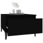 Beistelltische 2 Stk. Schwarz 50x46x35 cm Holzwerkstoff Beistelltische 2 Stk. Schwarz 50x46x35 cm Holzwerkstoff