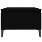 Beistelltische 2 Stk. Schwarz 50x46x35 cm Holzwerkstoff Beistelltische 2 Stk. Schwarz 50x46x35 cm Holzwerkstoff