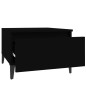 Beistelltische 2 Stk. Schwarz 50x46x35 cm Holzwerkstoff Beistelltische 2 Stk. Schwarz 50x46x35 cm Holzwerkstoff
