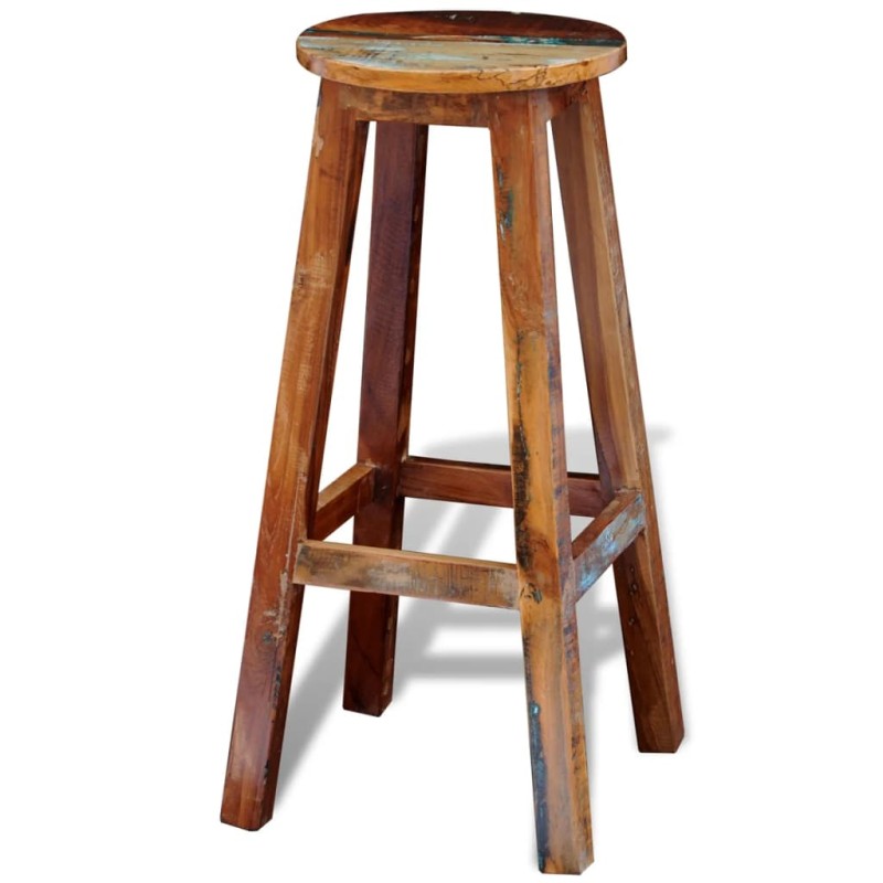 vidaXL Barhocker Altholz Massiv vidaXL Barhocker Altholz Massiv