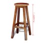 vidaXL Barhocker Altholz Massiv vidaXL Barhocker Altholz Massiv