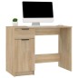 Schreibtisch Sonoma-Eiche 100x50x75 cm Holzwerkstoff Schreibtisch Sonoma-Eiche 100x50x75 cm Holzwerkstoff