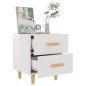 vidaXL Nachttische 2 Stk. Hochglanz Weiß 40x35x47,5 cm vidaXL Nachttische 2 Stk. Hochglanz Weiß 40x35x47,5 cm