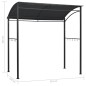 BBQ-Pavillon 215x150x220 cm Anthrazit Stahl BBQ-Pavillon 215x150x220 cm Anthrazit Stahl
