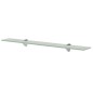 vidaXL Schwebendes Regal Glas 70x20 cm 8 mm vidaXL Schwebendes Regal Glas 70x20 cm 8 mm