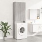 vidaXL Waschmaschinenschrank Grau Sonoma 64x25,5x190 cm vidaXL Waschmaschinenschrank Grau Sonoma 64x25,5x190 cm