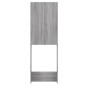 vidaXL Waschmaschinenschrank Grau Sonoma 64x25,5x190 cm vidaXL Waschmaschinenschrank Grau Sonoma 64x25,5x190 cm
