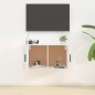 TV-Wandschrank Hochglanz-Weiß 80x34,5x40 cm TV-Wandschrank Hochglanz-Weiß 80x34,5x40 cm
