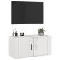TV-Wandschrank Hochglanz-Weiß 80x34,5x40 cm TV-Wandschrank Hochglanz-Weiß 80x34,5x40 cm