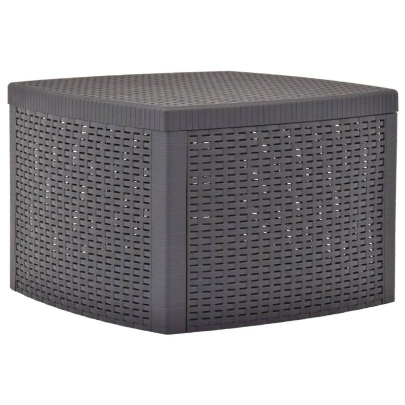 vidaXL Beistelltisch Mokka 54×54×36,5 cm Kunststoff vidaXL Beistelltisch Mokka 54×54×36,5 cm Kunststoff