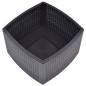 vidaXL Beistelltisch Mokka 54×54×36,5 cm Kunststoff vidaXL Beistelltisch Mokka 54×54×36,5 cm Kunststoff