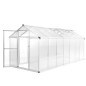 Gewächshaus Aluminium 421x190x195 cm 15,6 m³ Gewächshaus Aluminium 421x190x195 cm 15,6 m³