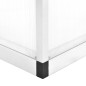 Gewächshaus Aluminium 421x190x195 cm 15,6 m³ Gewächshaus Aluminium 421x190x195 cm 15,6 m³