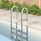 Pool-Leiter 54x38x158 cm Edelstahl 304 Pool-Leiter 54x38x158 cm Edelstahl 304