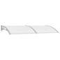 Türvordach Grau 240x100 cm PC Türvordach Grau 240x100 cm PC