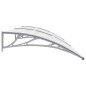Türvordach Grau 240x100 cm PC Türvordach Grau 240x100 cm PC