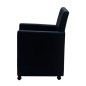 vidaXL Esszimmerstühle 2 Stk. Schwarz Kunstleder vidaXL Esszimmerstühle 2 Stk. Schwarz Kunstleder