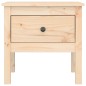 Beistelltische 2 Stk. 50x50x49 cm Massivholz Kiefer Beistelltische 2 Stk. 50x50x49 cm Massivholz Kiefer