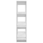 Bücherregal/Raumteiler Hochglanz-Weiß 100x30x123,5 cm Bücherregal/Raumteiler Hochglanz-Weiß 100x30x123,5 cm