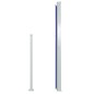 vidaXL Ausziehbare Seitenmarkise 160x500 cm Blau vidaXL Ausziehbare Seitenmarkise 160x500 cm Blau