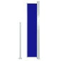 vidaXL Ausziehbare Seitenmarkise 160x500 cm Blau vidaXL Ausziehbare Seitenmarkise 160x500 cm Blau