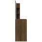 Schminktisch mit Spiegel Braun Eiche 74,5x40x141 cm Schminktisch mit Spiegel Braun Eiche 74,5x40x141 cm