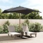 Sonnenschirm mit Holzmast Schwarz 300x300x273 cm Sonnenschirm mit Holzmast Schwarz 300x300x273 cm