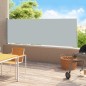 Seitenmarkise Ausziehbar 200x500 cm Grau Seitenmarkise Ausziehbar 200x500 cm Grau