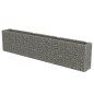 vidaXL Gabionen-Hochbeet Verzinkter Stahl 450×50×100 cm vidaXL Gabionen-Hochbeet Verzinkter Stahl 450×50×100 cm
