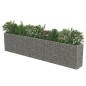 vidaXL Gabionen-Hochbeet Verzinkter Stahl 450×50×100 cm vidaXL Gabionen-Hochbeet Verzinkter Stahl 450×50×100 cm