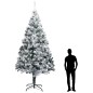 Künstlicher Weihnachtsbaum Beschneit Grün 400 cm PVC Künstlicher Weihnachtsbaum Beschneit Grün 400 cm PVC
