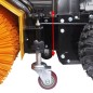 Schneefräse und Kehrmaschine Kombigerät Set Benzin 6,5 PS Schneefräse und Kehrmaschine Kombigerät Set Benzin 6,5 PS