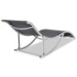 vidaXL Klappbare Sonnenliegen 2 Stk. Aluminium und Textilene vidaXL Klappbare Sonnenliegen 2 Stk. Aluminium und Textilene