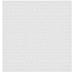 Gittermatte Streckmetall Edelstahl 100x85 cm 20x10x2 mm