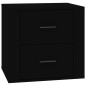 vidaXL Nachttisch Schwarz 50x39x47 cm vidaXL Nachttisch Schwarz 50x39x47 cm
